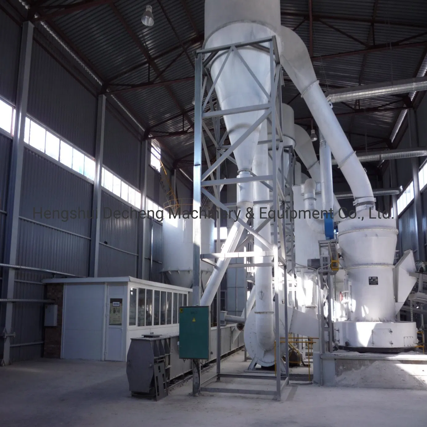 Automatic Gypsum Powder Production Line Factory 2000 M2