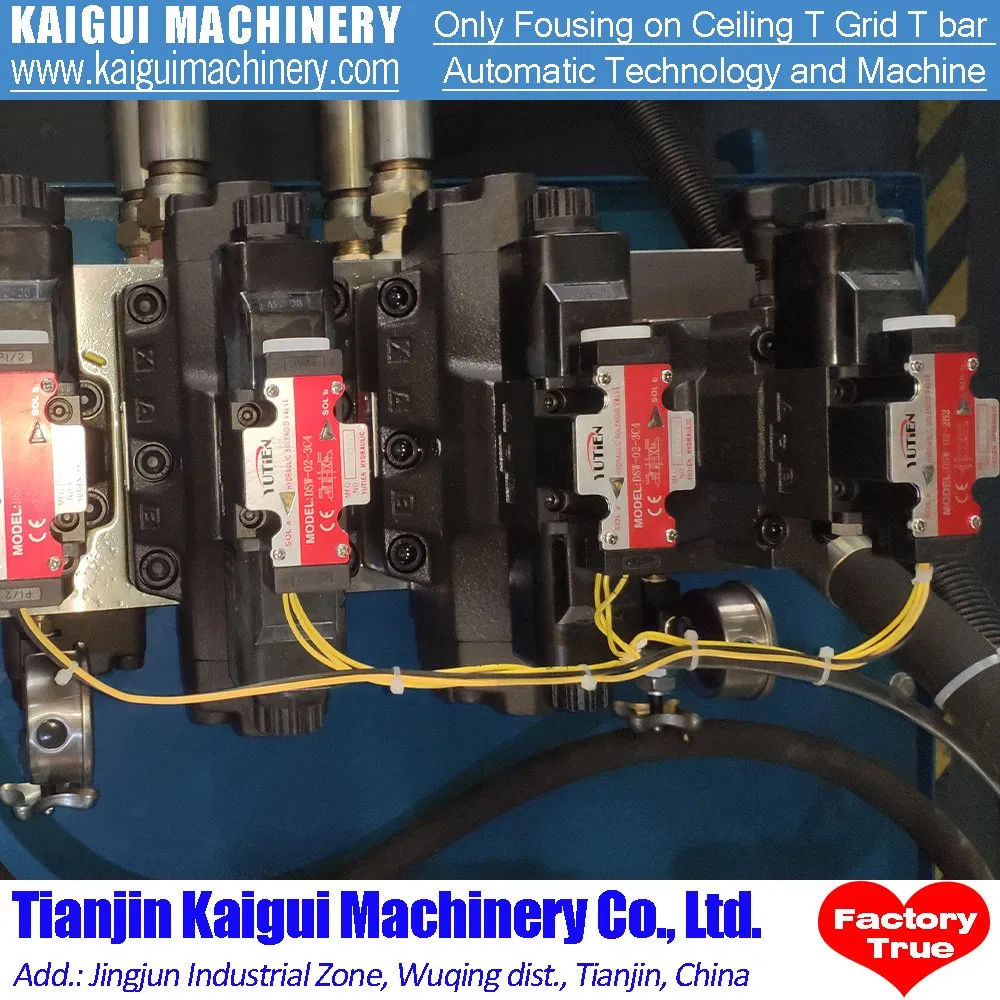 Automatic Suspended Ceiling Tiles and Frame Roll Forming Machine