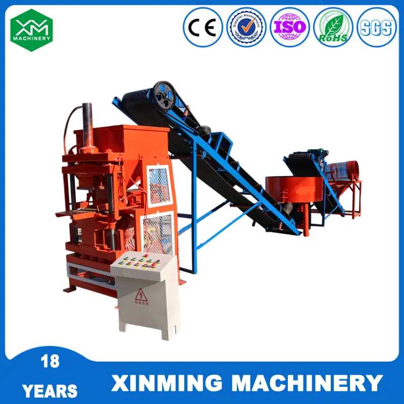 Automatic Xm2-10 Multipurpose Clay Brick Making Machine Interlocking Brick Making Machine for Building