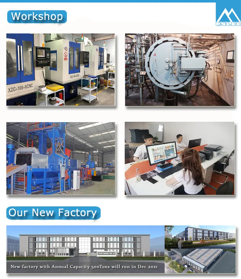 Barmac Canica Trio VSI Crusher Rotor Tip Wear Parts