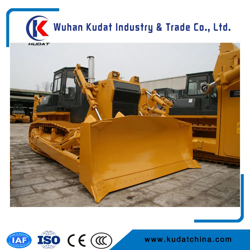 Big Crawler Bulldozer Equipped with S-Blade and Single Shank Ripper