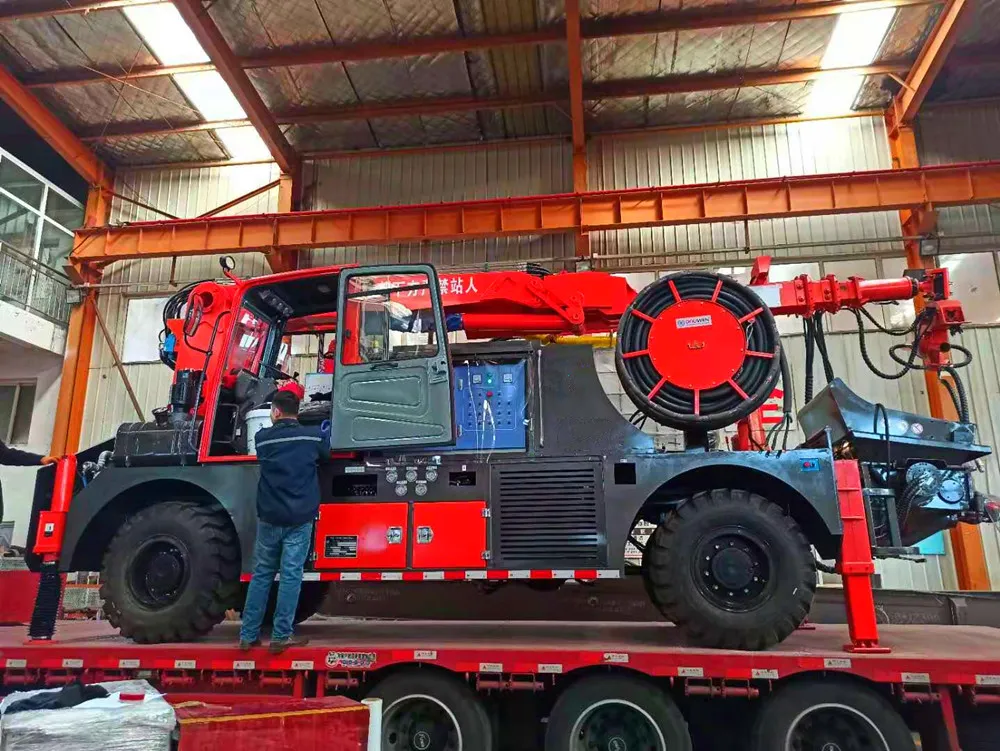 Boom Slewing Radius 1.8m Spraying Height 9m Wet Concrete Shotcrete Pump Robot