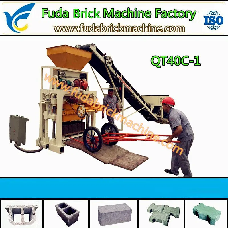 Brick Machine Production Line, Concrete Block Manufacturing From China
