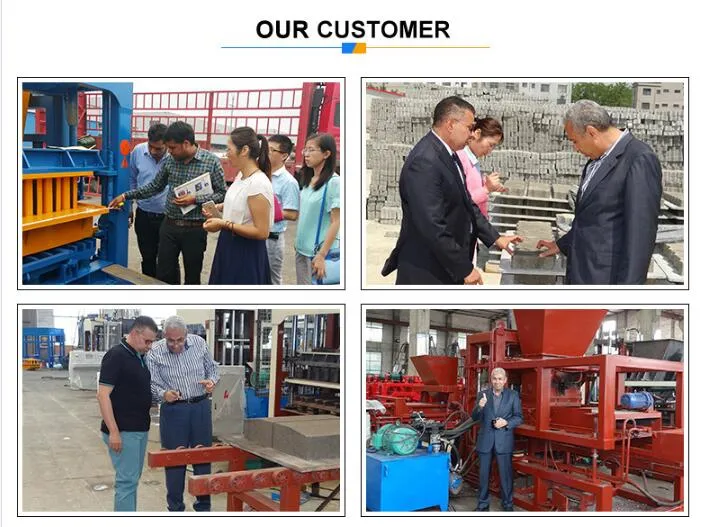 Brick Making Machine Qt4-25 with Good Price and Good Quality