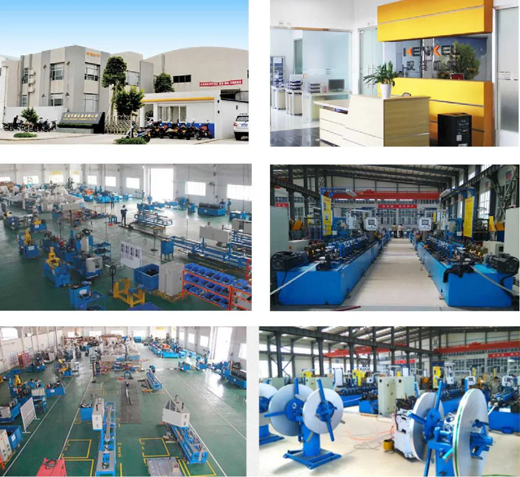 Bright Annealing Stainless Steel Tube Mill Thin Corrugated Metal Pipe Manufacturing Machine