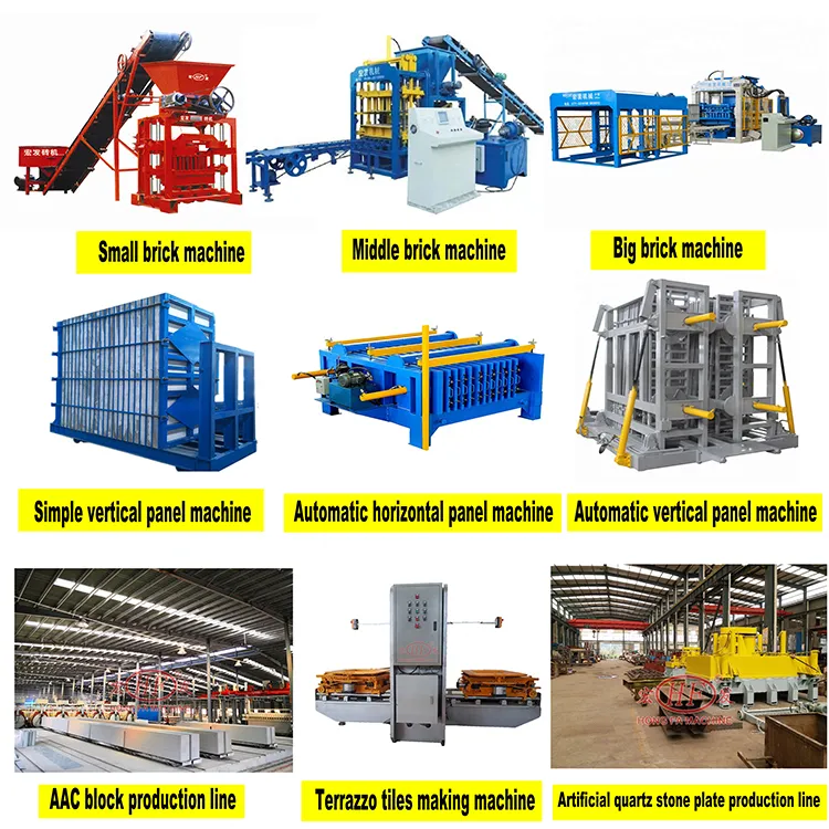 Building Material Block Brick Making Machine with ISO/CE/SGS Certification