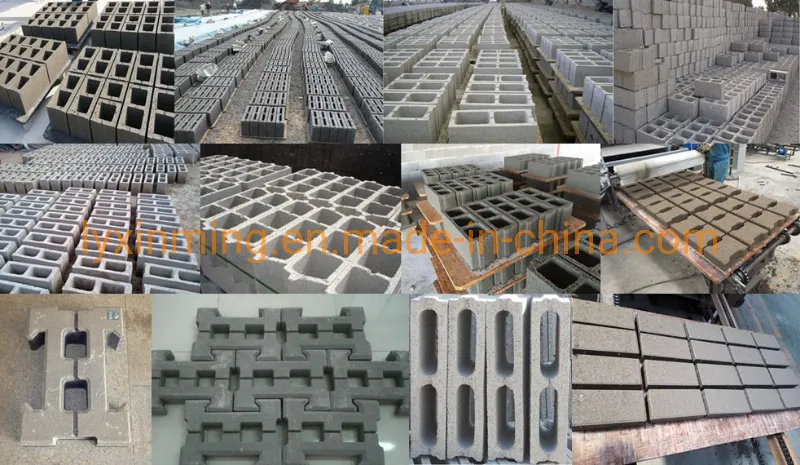 Building Material Qt4-15 Block Forming Machine Construction Machinery