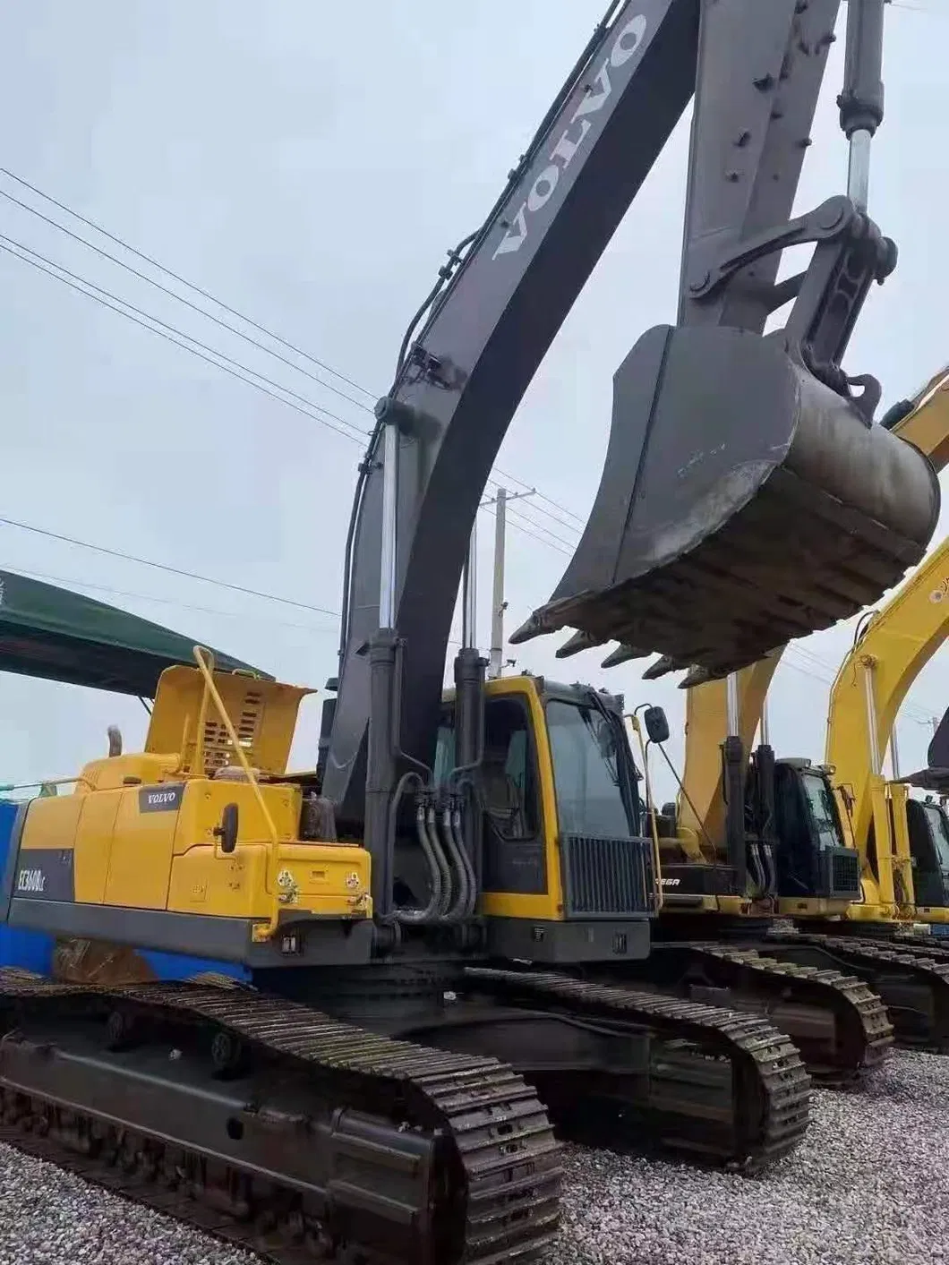 C7acert Engine 4.5km/H 29t Cat329d Used Caterpillar Excavator with 1.1m3 Bucket