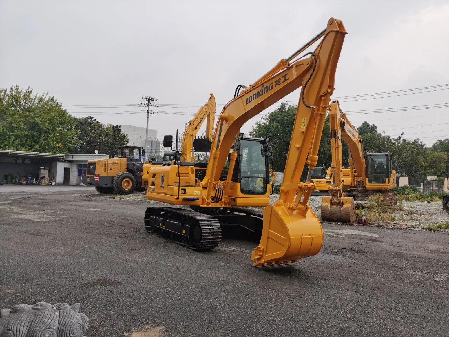 Cdm6150e LG6150 15 Ton Medium Excavator by Shanghai Lonking