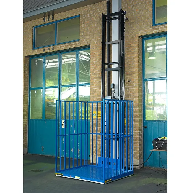CE Approval Telescopic Platform Freight Lift