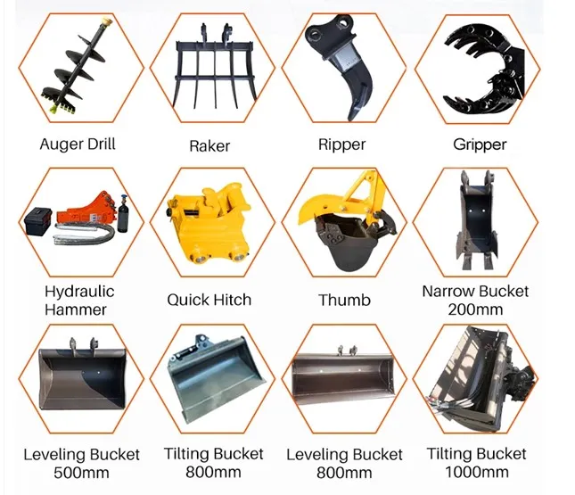 CE EPA China Brand Luqing Small Hydraulic Excavators Mini Excavator 1 Ton 2 Ton 3 Ton 6 Ton Factory Cheaper Price for Mini Excavator for Sale