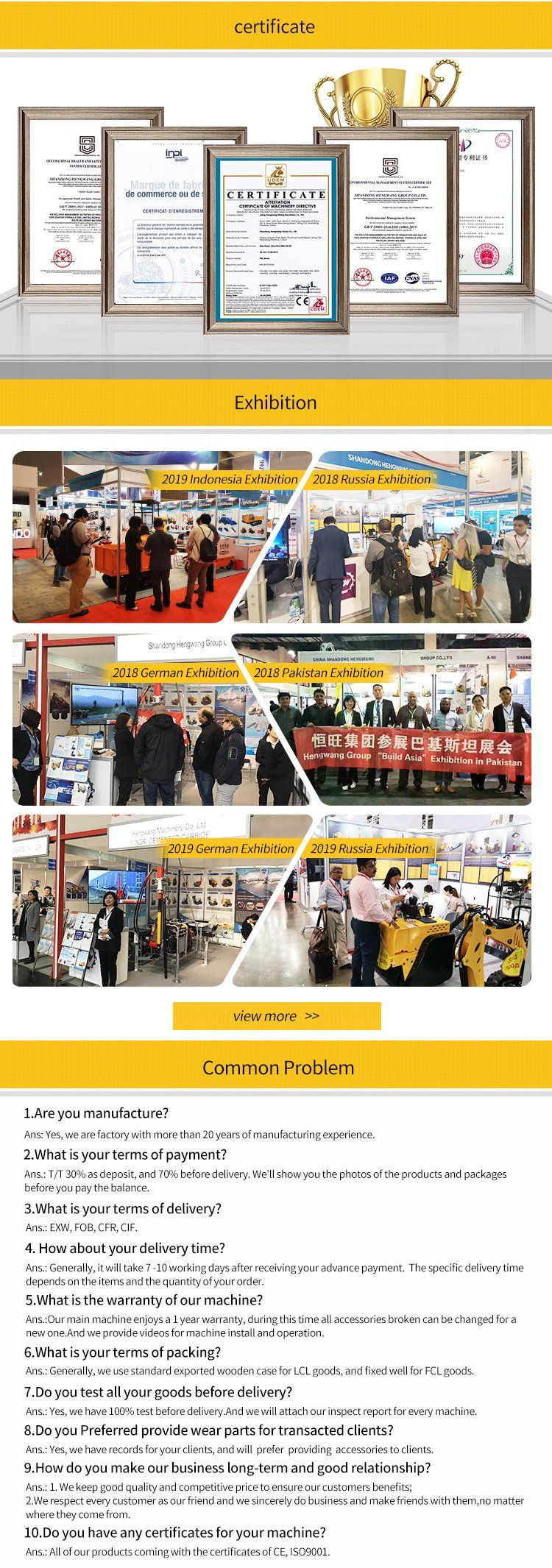 CE/EPA China Wholesale 750kg Mini Small Digger