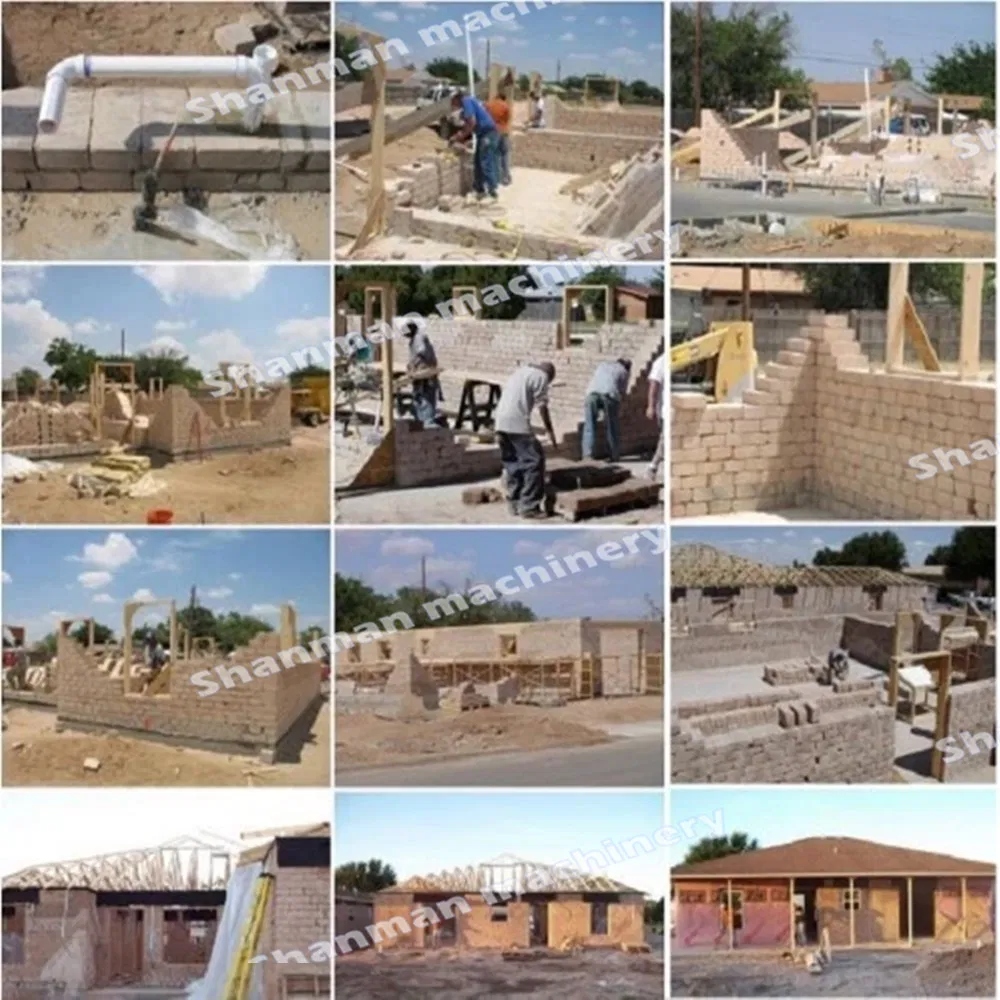 Cement Adobe Making Price India Manual Interlocking Brick Machine