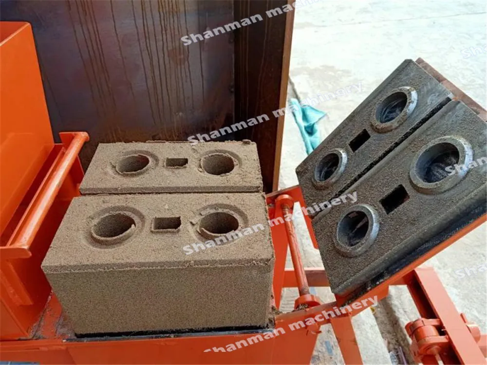 Cement Adobe Making Price India Manual Interlocking Brick Machine