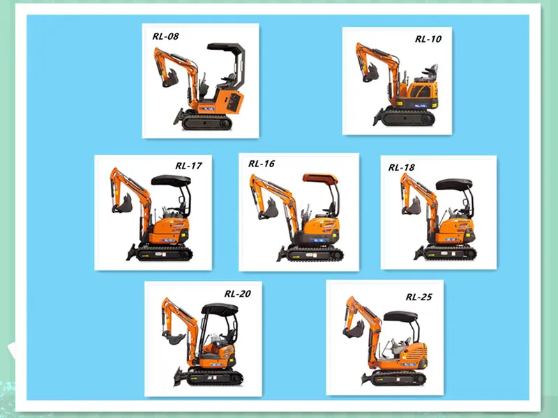 Cheap Price Rili 1.6 Ton Micro Mini Hydraulic Crawler Excavator with CE Euro Stage V for Sale