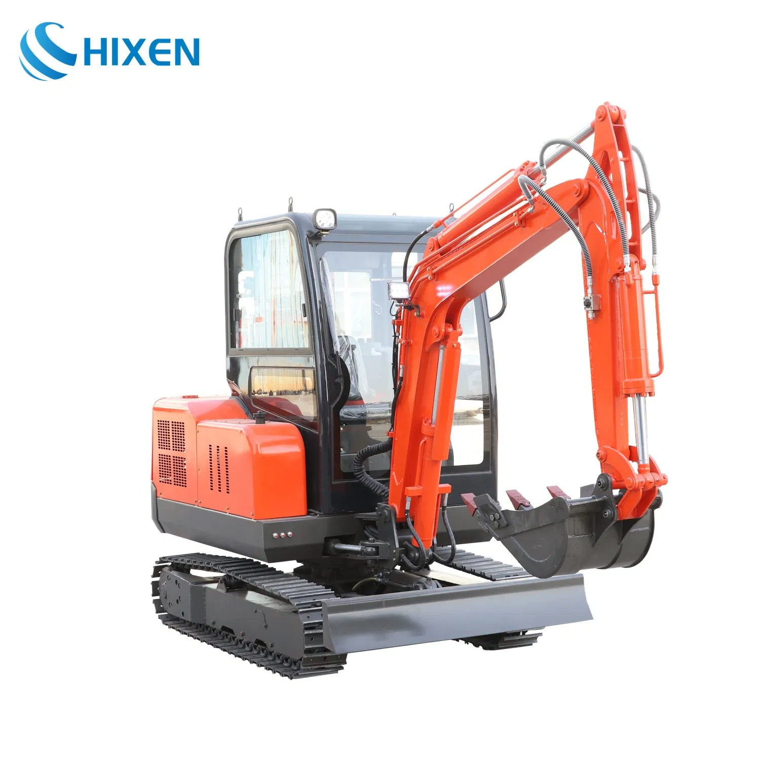 China 3 Ton Mini Digger with CE Attached Tools Such as Hammer Auger Hot Sale