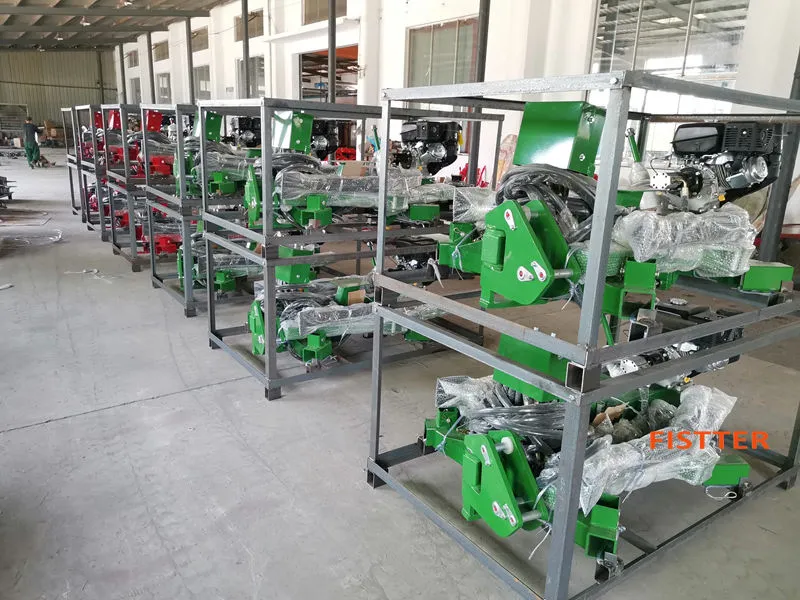 China Best Quality CE Approved 9HP Petrol ATV Towable Backhoe