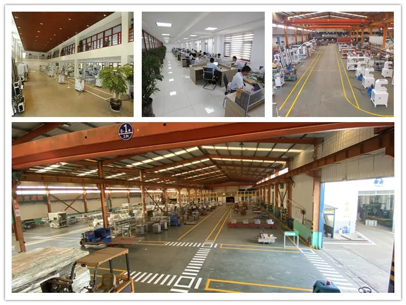 China CNC Aluminum Profile Machining Center/UPVC Windows and Doors Making Machine /How to Make Aluminium Windows and Doors