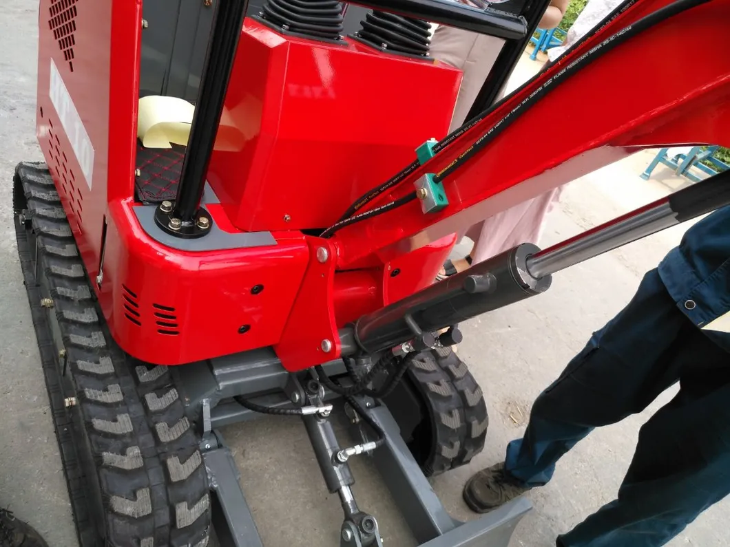 China Excavatorengine Excavator 1ton Crawler Excavator 0.02 Cbm Bucket Capacity