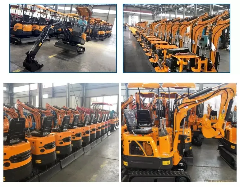 China Excavatorengine Excavator 1ton Crawler Excavator 0.02 Cbm Bucket Capacity