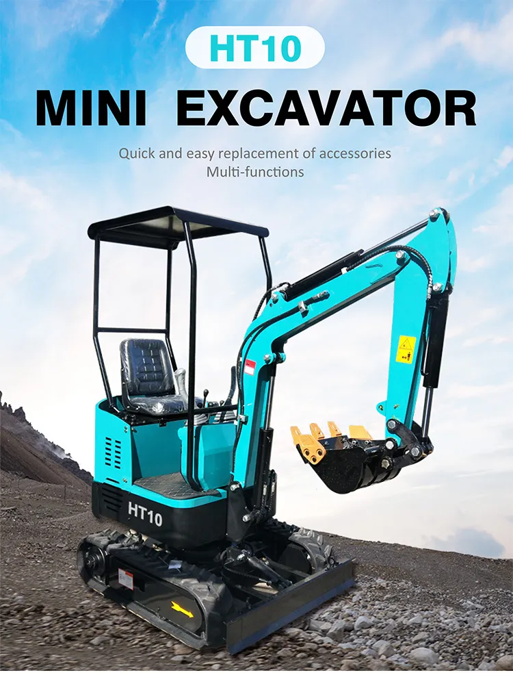 China Factory Cheap Price 1t Mini Excavator Hydraulic Crawler Excavator for Sale