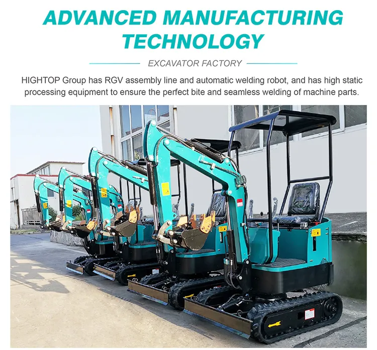 China Factory Cheap Price 1t Mini Excavator Hydraulic Crawler Excavator for Sale