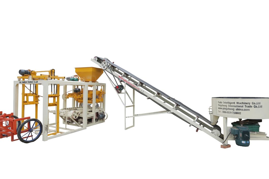 China Hot Sale Semi Automatic Cement Hollow Brick Machine