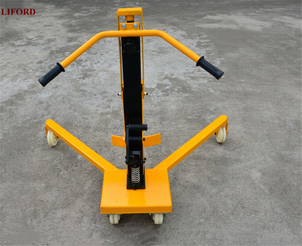 China Manufacturer 350kg Dt350c Economic Hydraulic Drum Pallet Truck