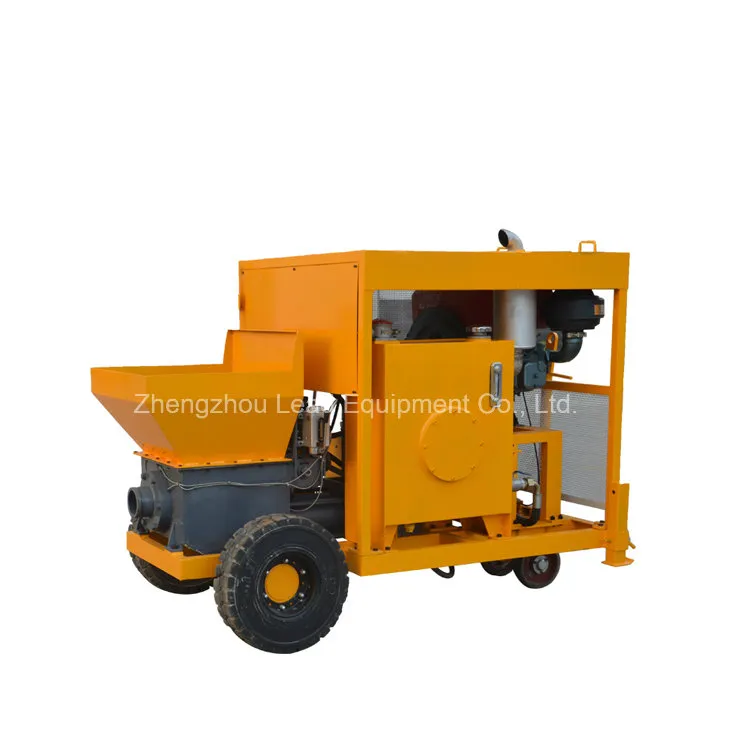 Chinese Manufacture Concrete Pump Price with Diesel Engine