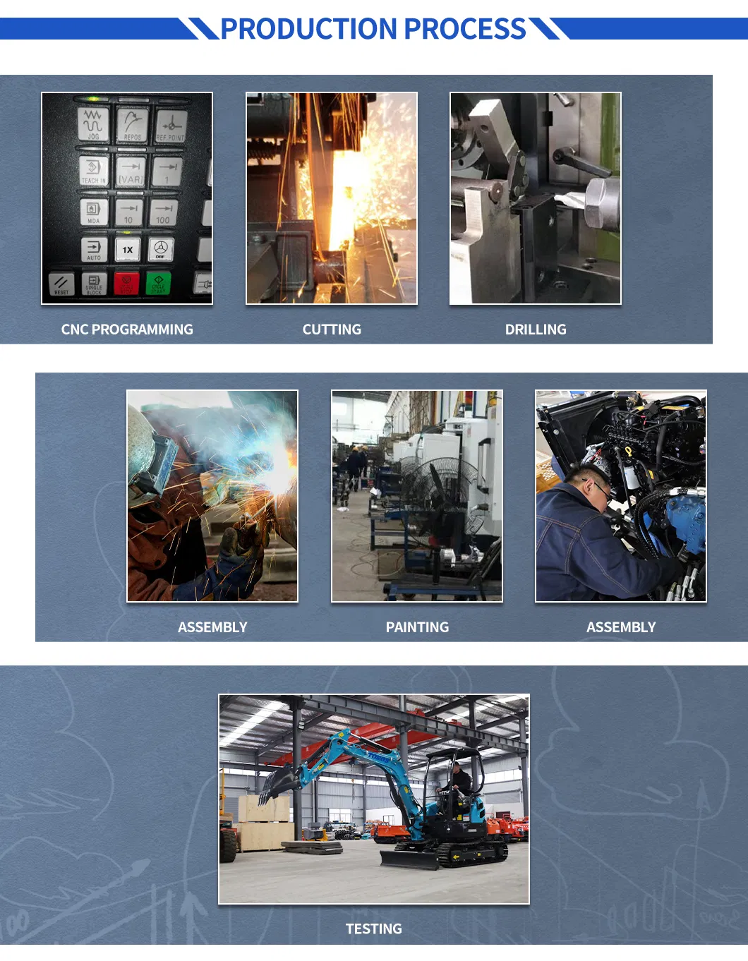 Chinese Small Bagger for Sale Mini Digger Excavator Mini Pelle Excavator