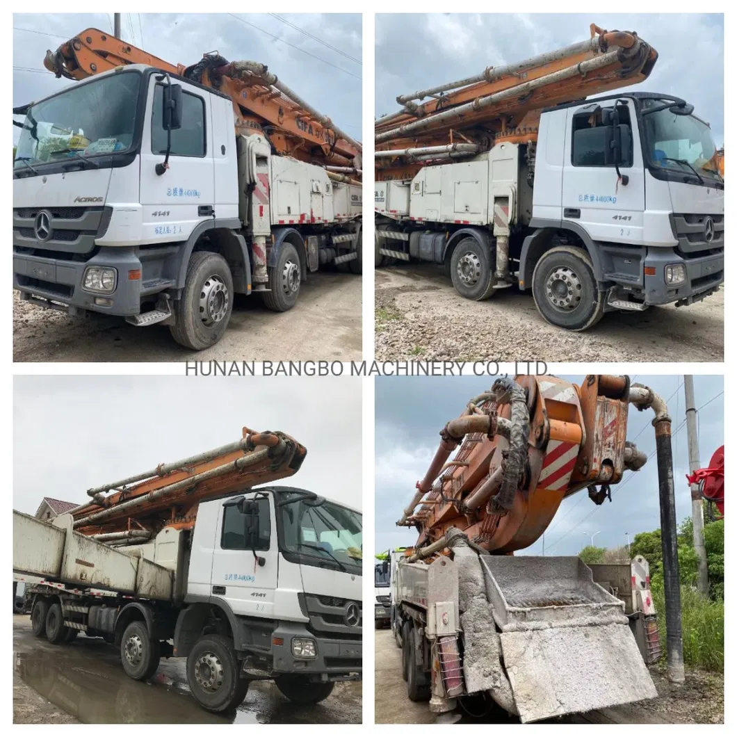 Cifa 52m Machinery Concrete Equipment Placing Boom Beton Pumper Machine Renewed Concrete Pump Truck
