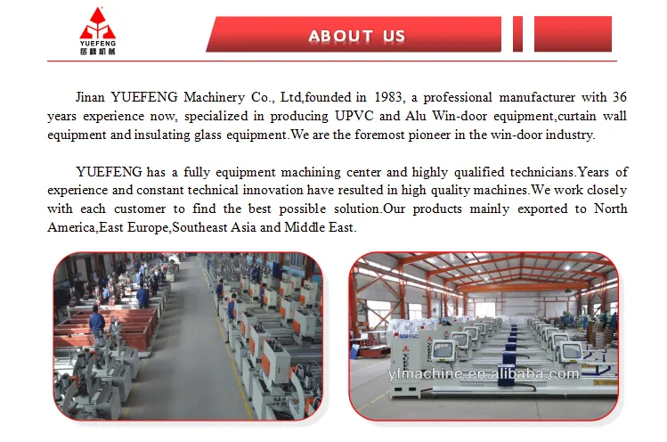 CNC Aluminum Window Door Double Head Miter Saw Machine