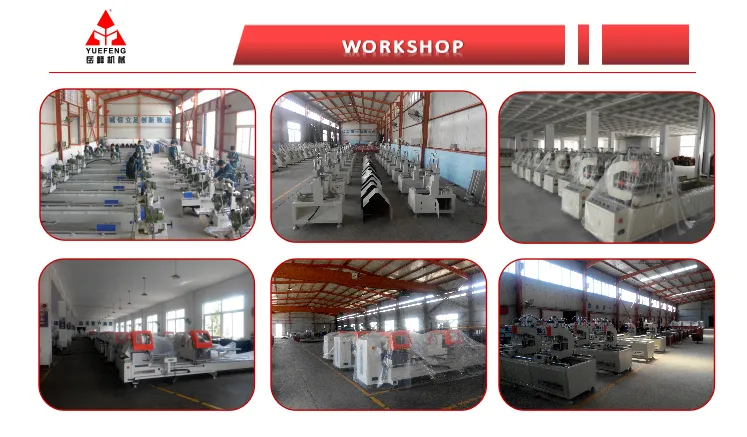 CNC Aluminum Window Door Double Head Miter Saw Machine