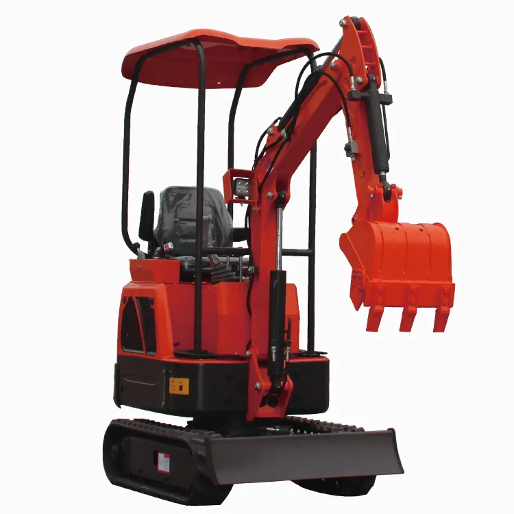 Competitive Agricultural Bucket Small Crawler Mini Excavator with Rubber Track