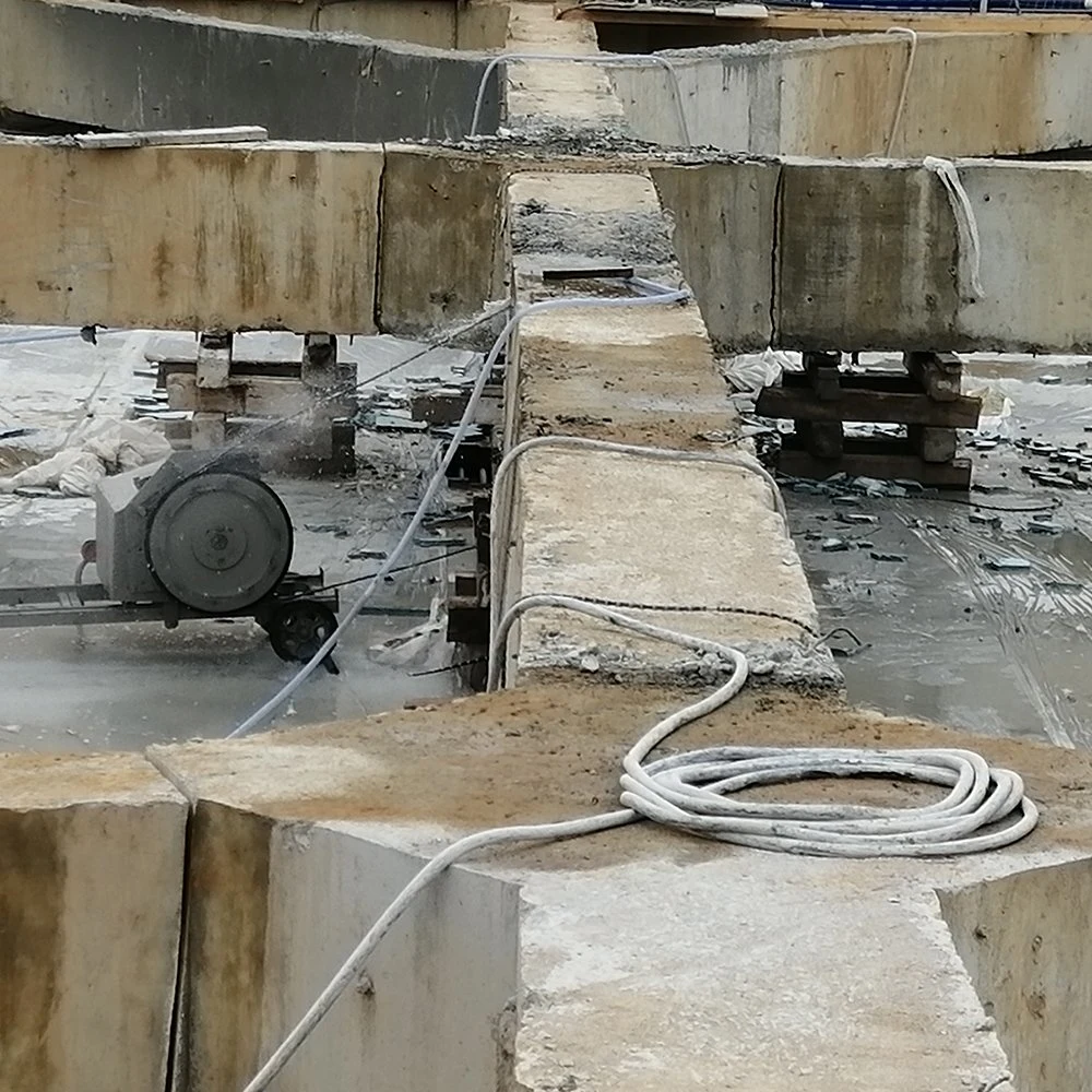 Concrete Cutting Diamond Wire Rope Saw for Reinforced Concrete Cutting