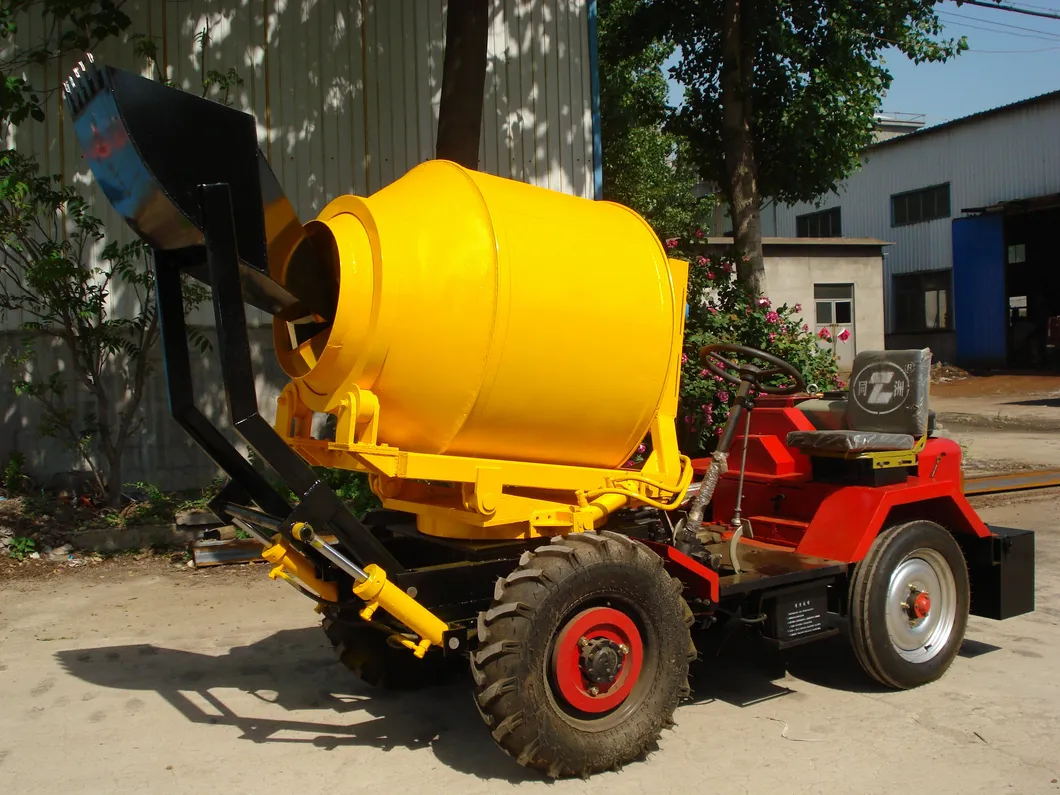 Construction Machine 800L Cement Mini Mobile Concrete Mixers for Sale