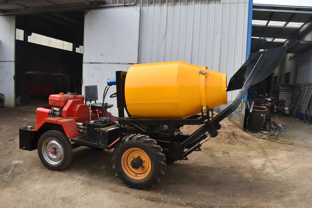 Construction Machine 800L Cement Mini Mobile Concrete Mixers for Sale