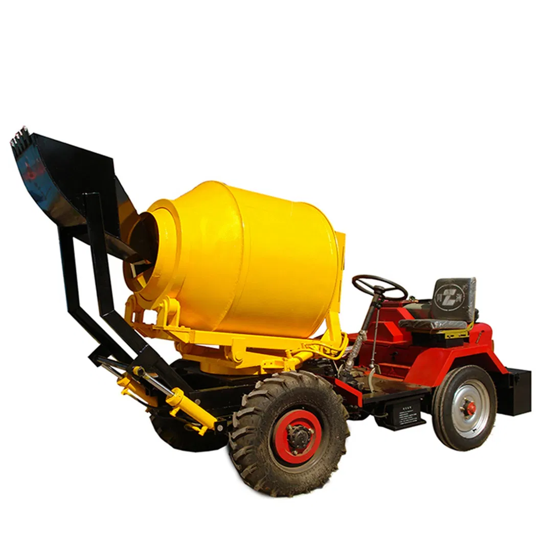 Construction Machine 800L Cement Mini Mobile Concrete Mixers for Sale