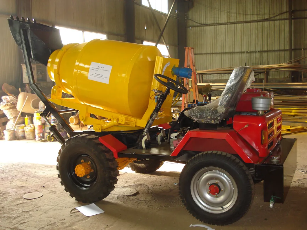 Construction Machine 800L Cement Mini Mobile Concrete Mixers for Sale