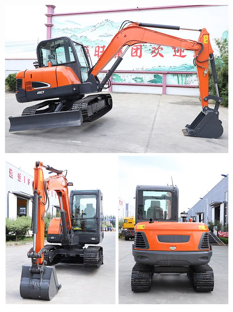 Construction Machinery 6ton Flexible New Excavator Price