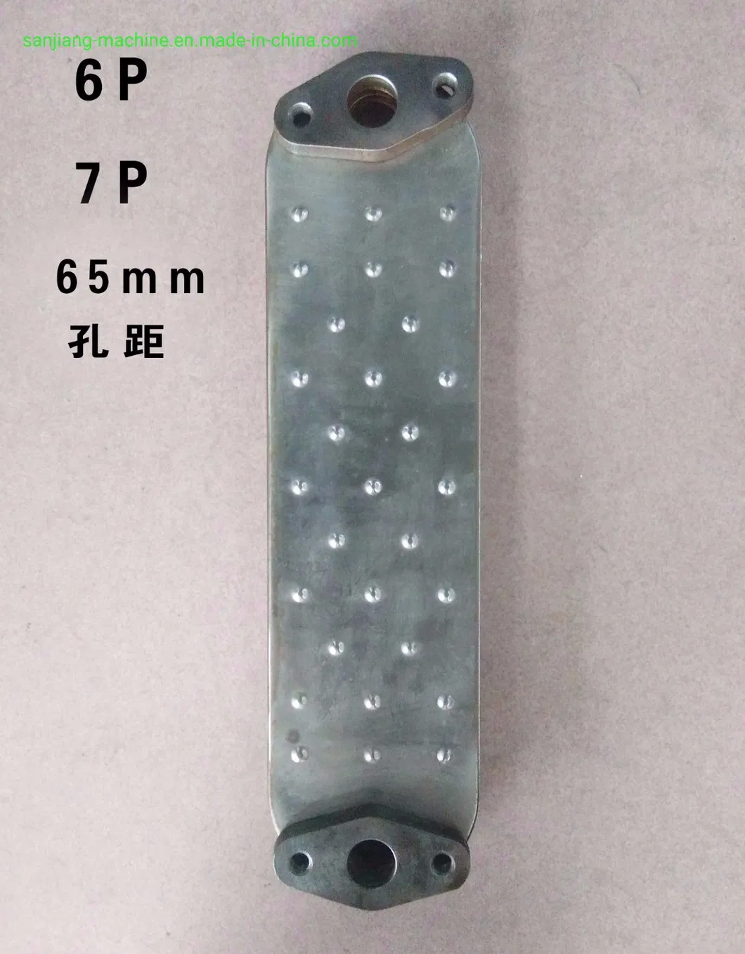 Construction Machinery Engine Parts Excavator Part Oil Cooler Core (6SD1 65mm 6p 7p)