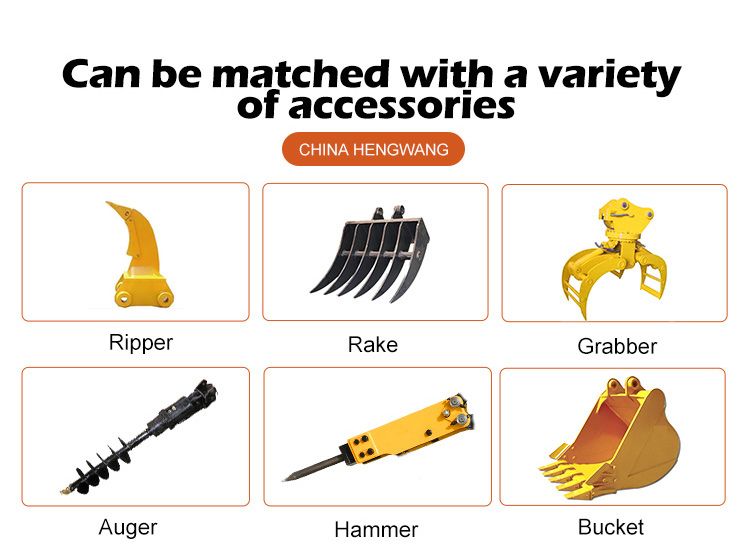 Construction Used 360 Degree Rotation Mini Excavator with Yanmar Engine