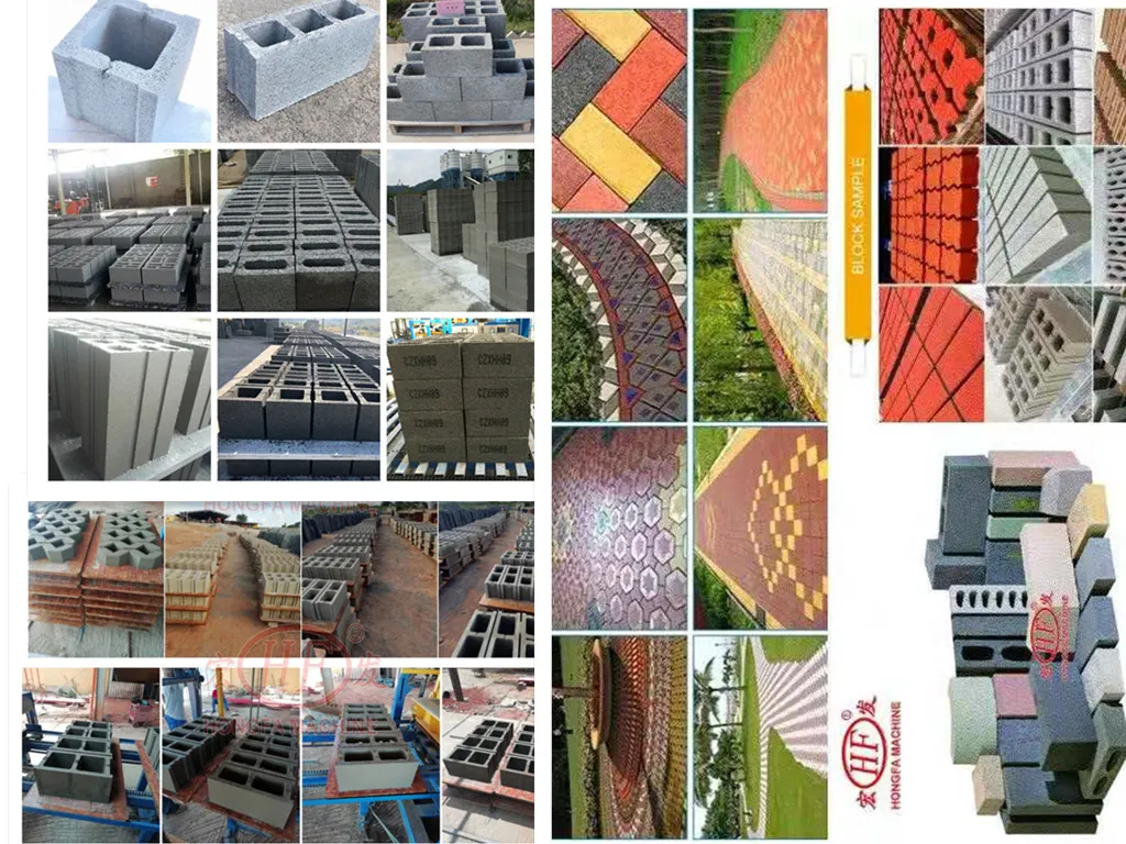 Constructions Machinery of Small Manufacturing Machines Price of Block Brick Machine Cement Concrete Paving Brick Tile Hollow Blocks Making Machine