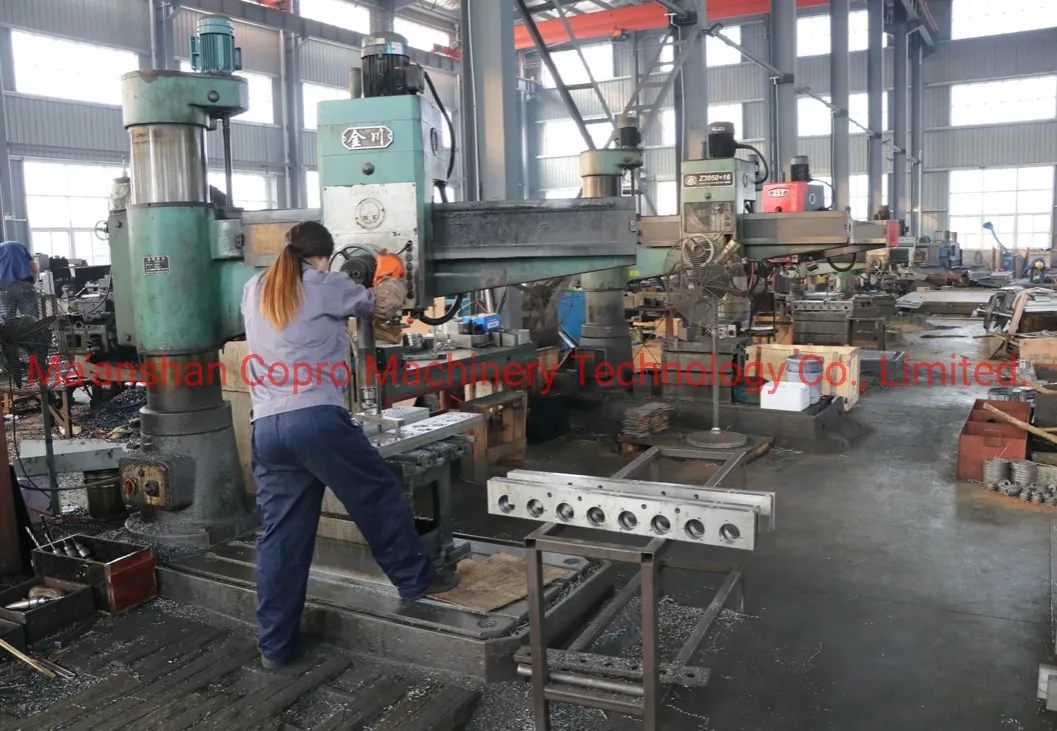 Copro Circular Pipe Ventilation HAVC Spiro Gorelocker Machine