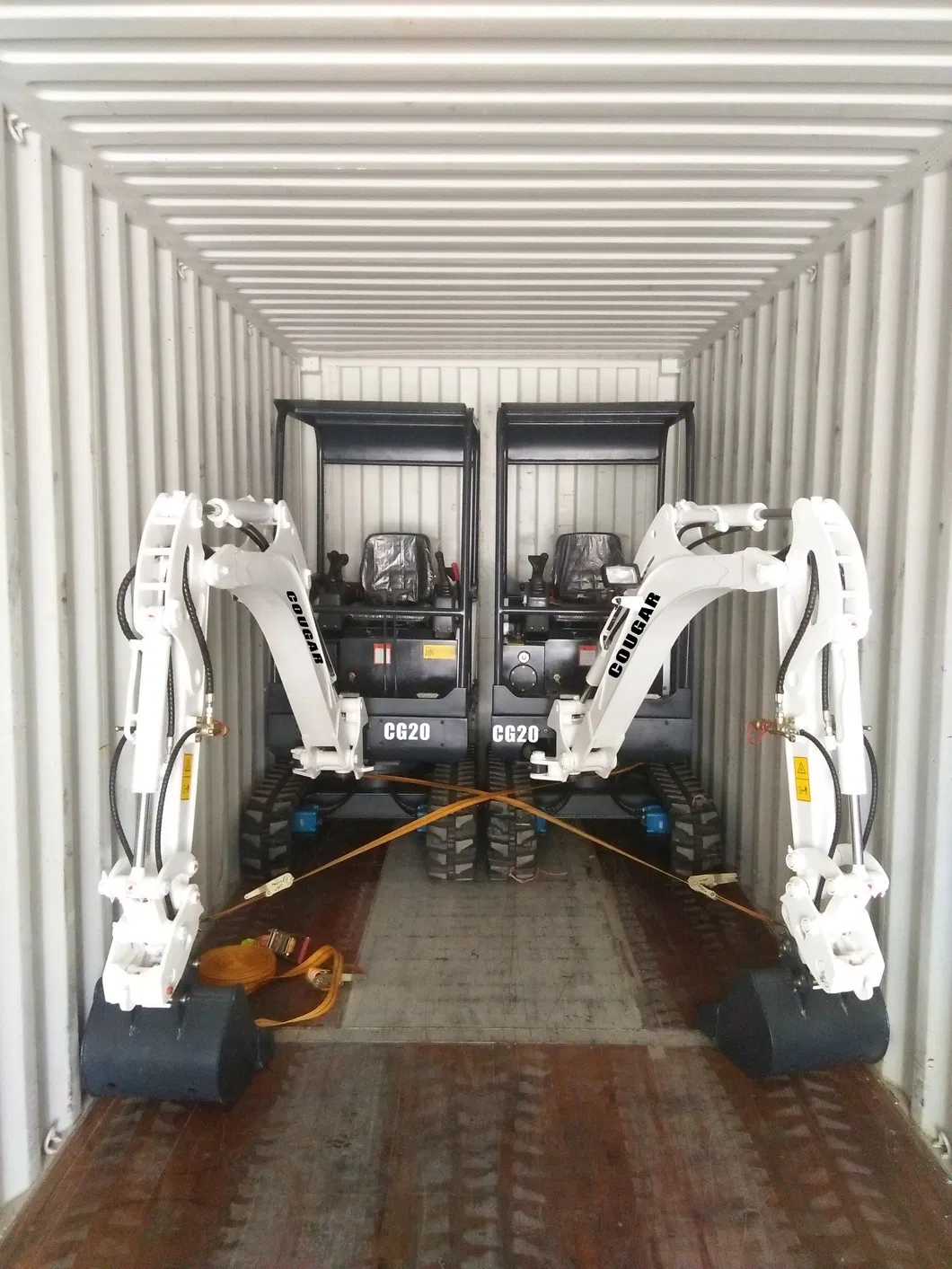 Cougar Cg4.5t Cg45-8b (23m3) Hot Sales Multifunction Backhoe Mini Excavator