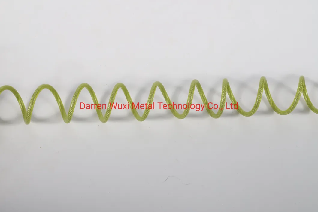 Custom PU Coated Stainless Steel Wire Rope Lifting Slings