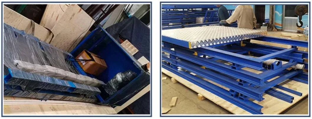 Customizable 1000kg 2000kg 3000kg 5000kg Hydraulic Warehouse Cargo Lift Freight Elevator with Folding Door