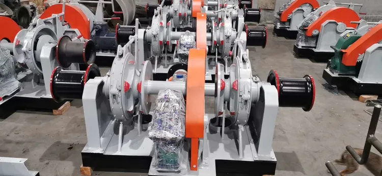 D64mm*250m 560kn/56ton Double Drum Electric Mooring Winch