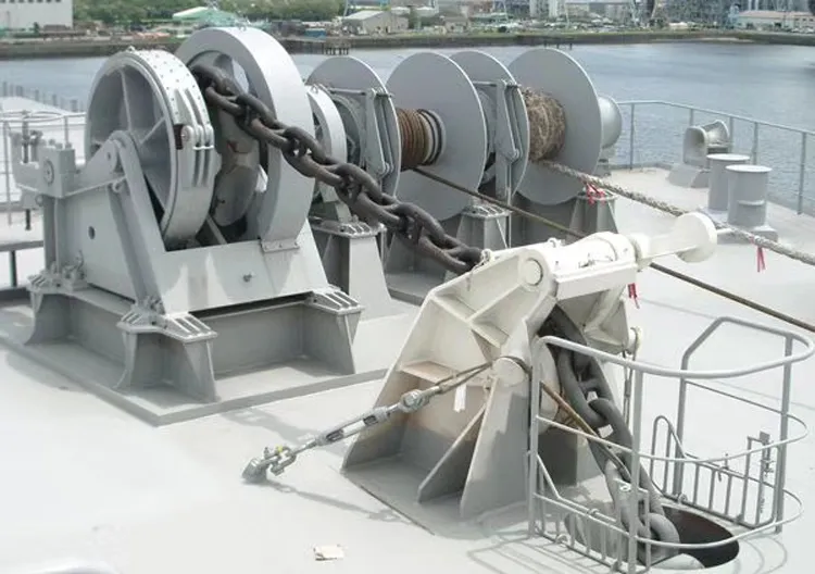 D64mm*250m 560kn/56ton Double Drum Electric Mooring Winch