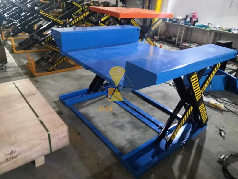 Daxlifter Hydraulic System Customized U Type Scissor Lift Table